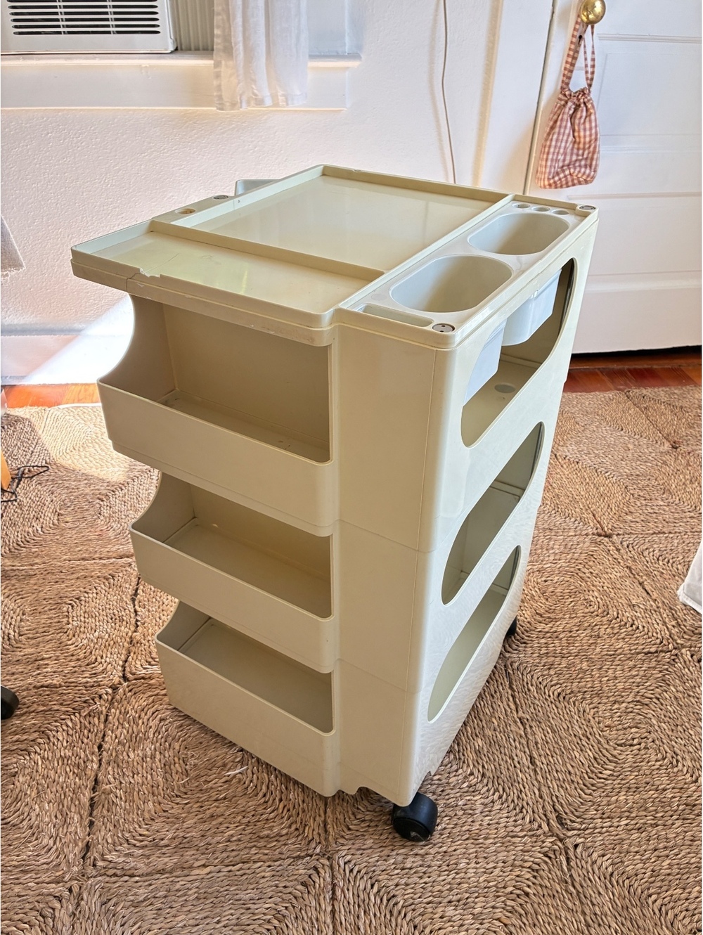 Vintage 1970s Joe Colombo Boby Storage Cart